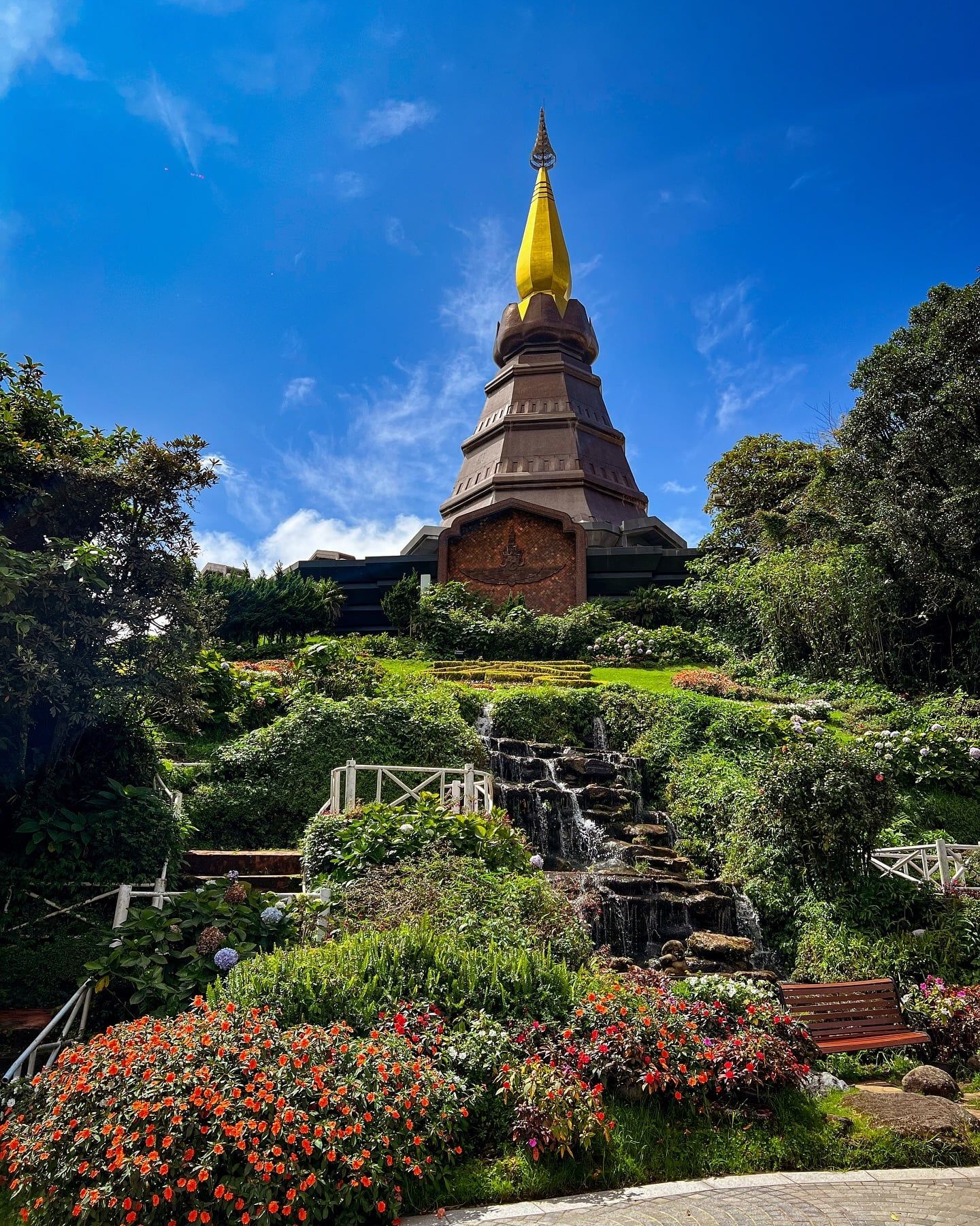 Vue de Parc national de Doi Inthanon
